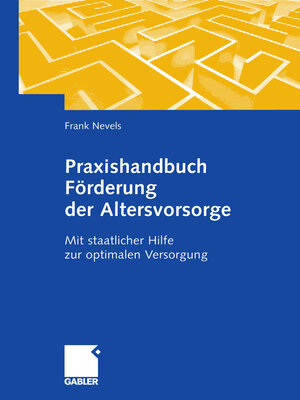 cover image of Praxishandbuch Förderung der Altersvorsorge